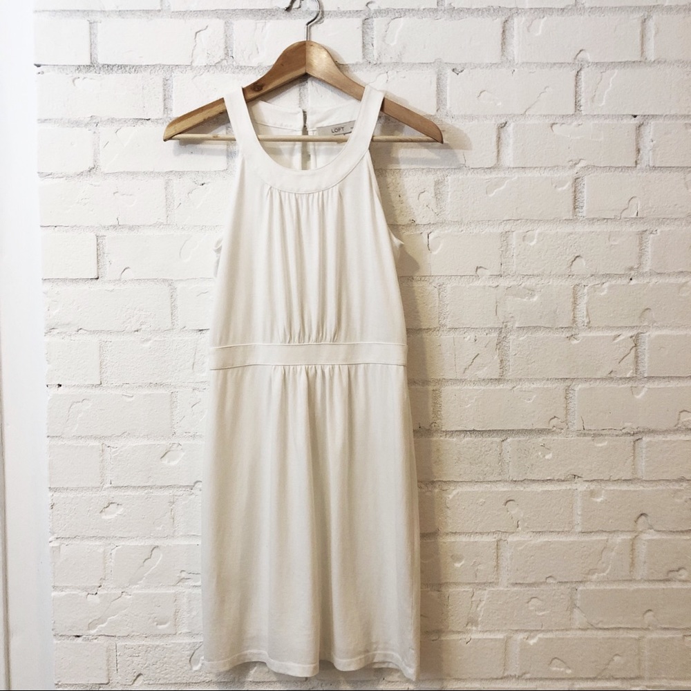 LOFT White Dress NWOT